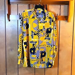 Paco Classic Styling Long Sleeve Button Down Shirt